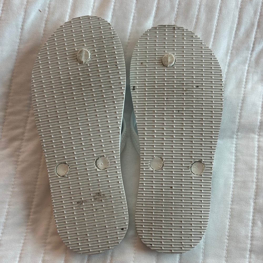 Hydrangea Flip Flops - Picture 2 of 2